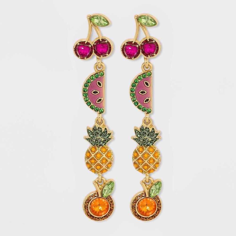Sugarfix by BaubleBar Fruit Bowl Earrings (3 for $15)